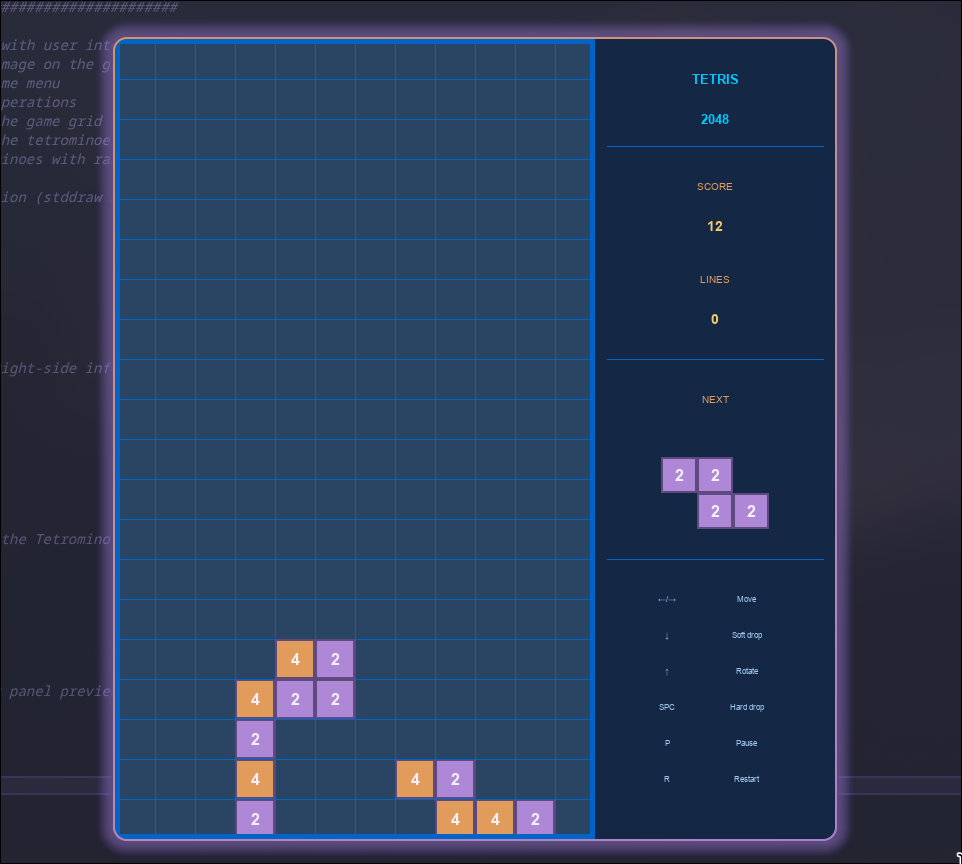 Tetris 2048 Preview